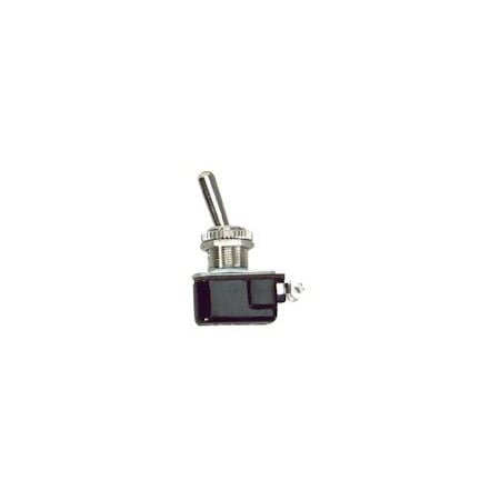Whitecap MARINE ROCKER SWITCH Toggle; Non-Lighted; Brass; Without Safety Cover; 2 Position S-8066C